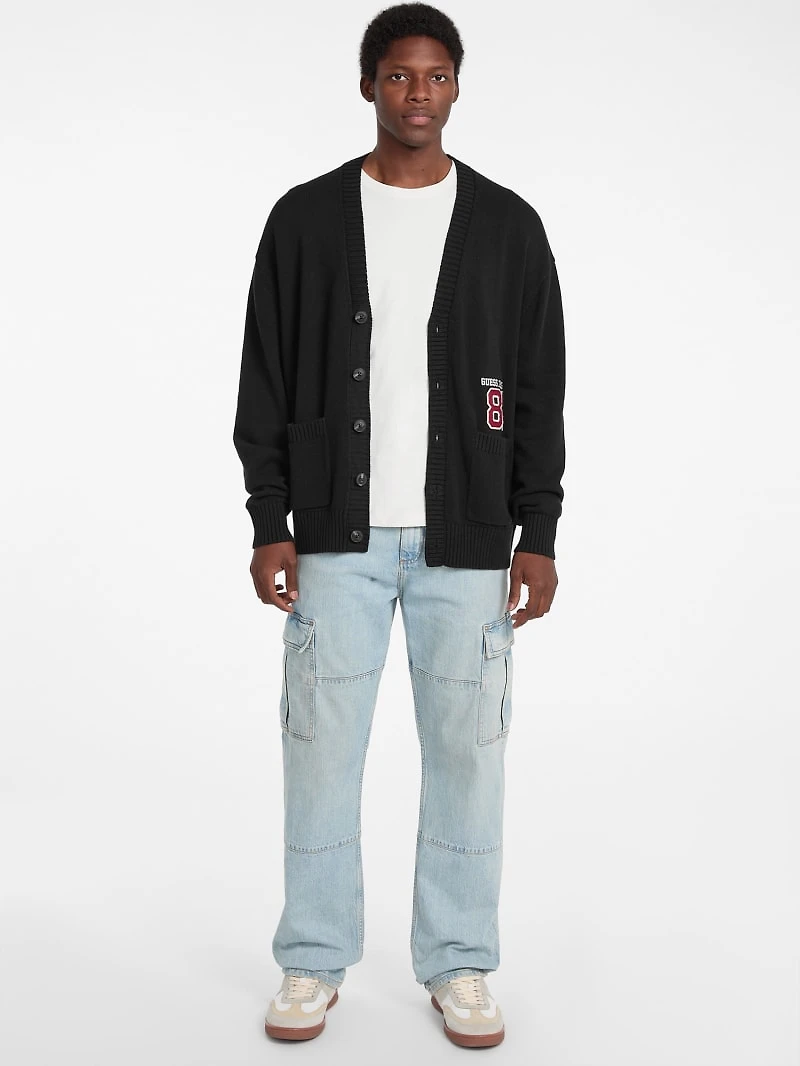 Patch Cardigan