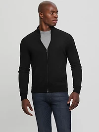 Fred Full-Zip Wool Sweater