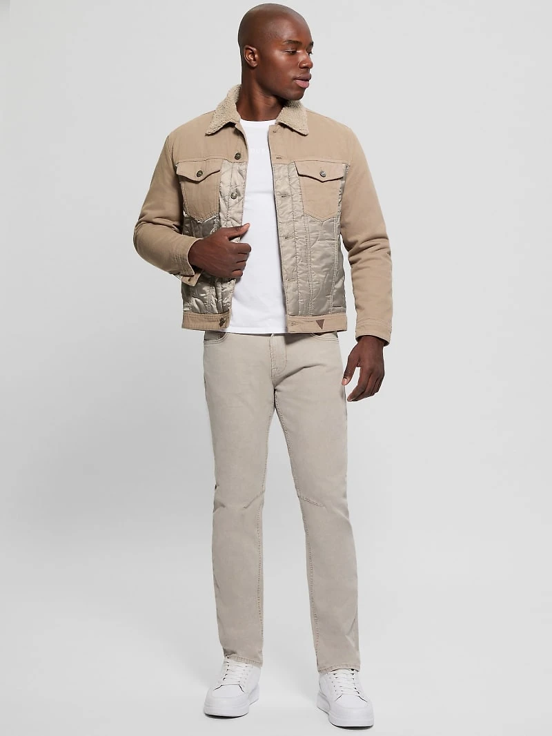 Dean Denim Sherpa Jacket