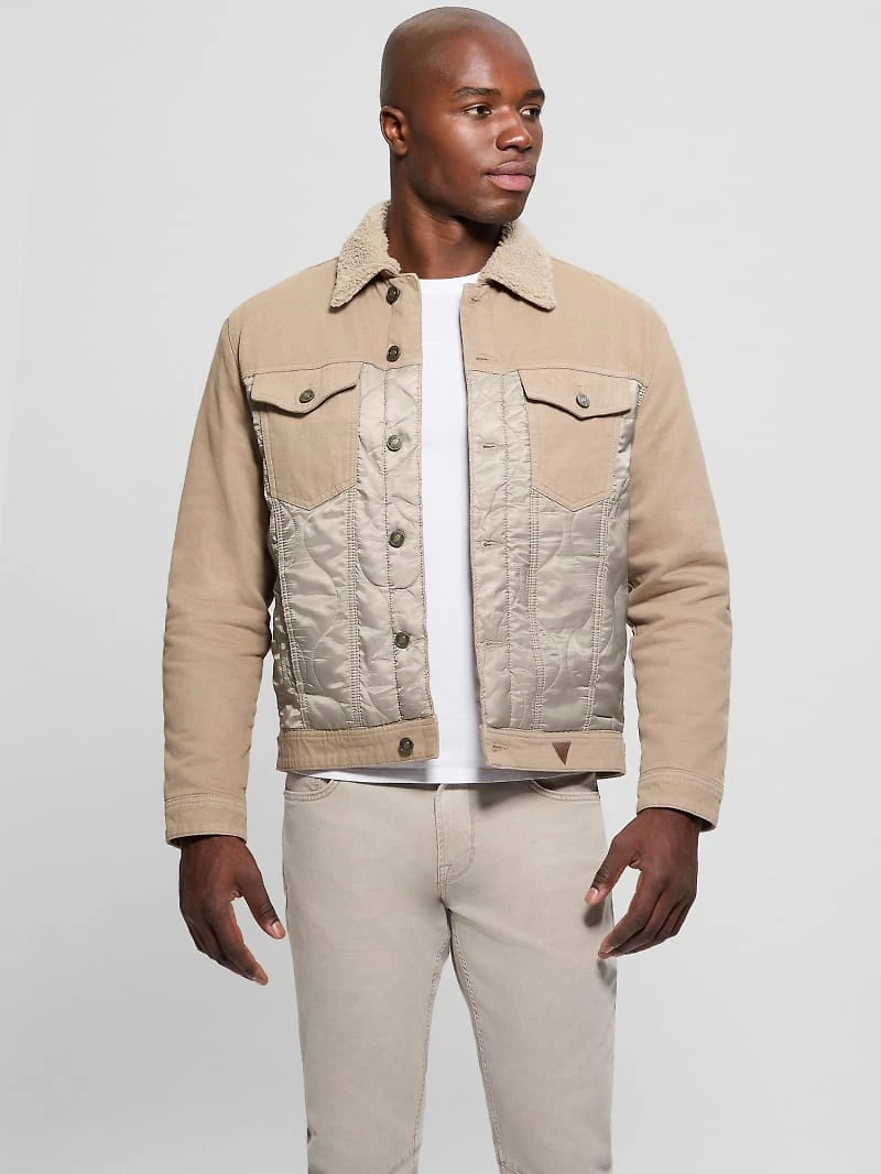 Dean Denim Sherpa Jacket