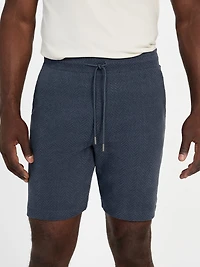 Eco Calvin Chevron-Knit Shorts