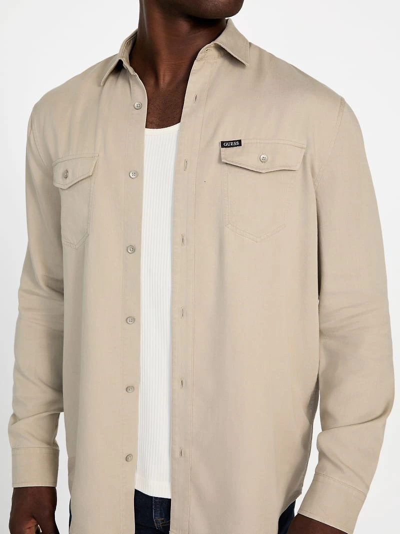 Washed Twill Shirt