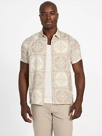 Eco Mosley Tile Printed Shirt