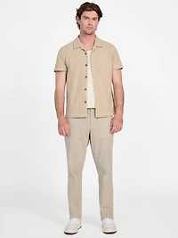 Wesley Crochet Resort Shirt