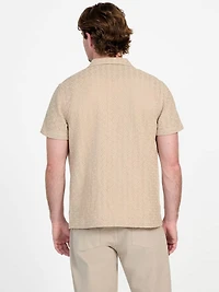 Wesley Crochet Resort Shirt