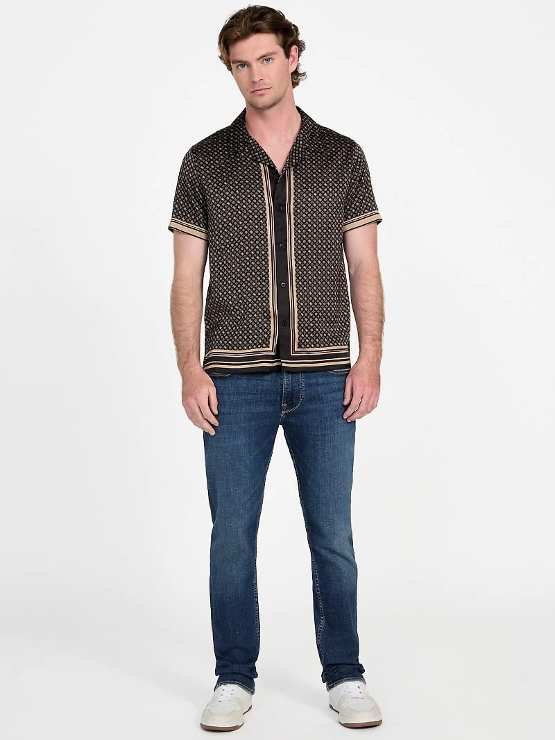 Eco Peony Satin Shirt