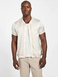 Eco Peony Satin Shirt