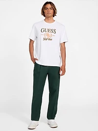 Eco Crewneck Embroidered Tee