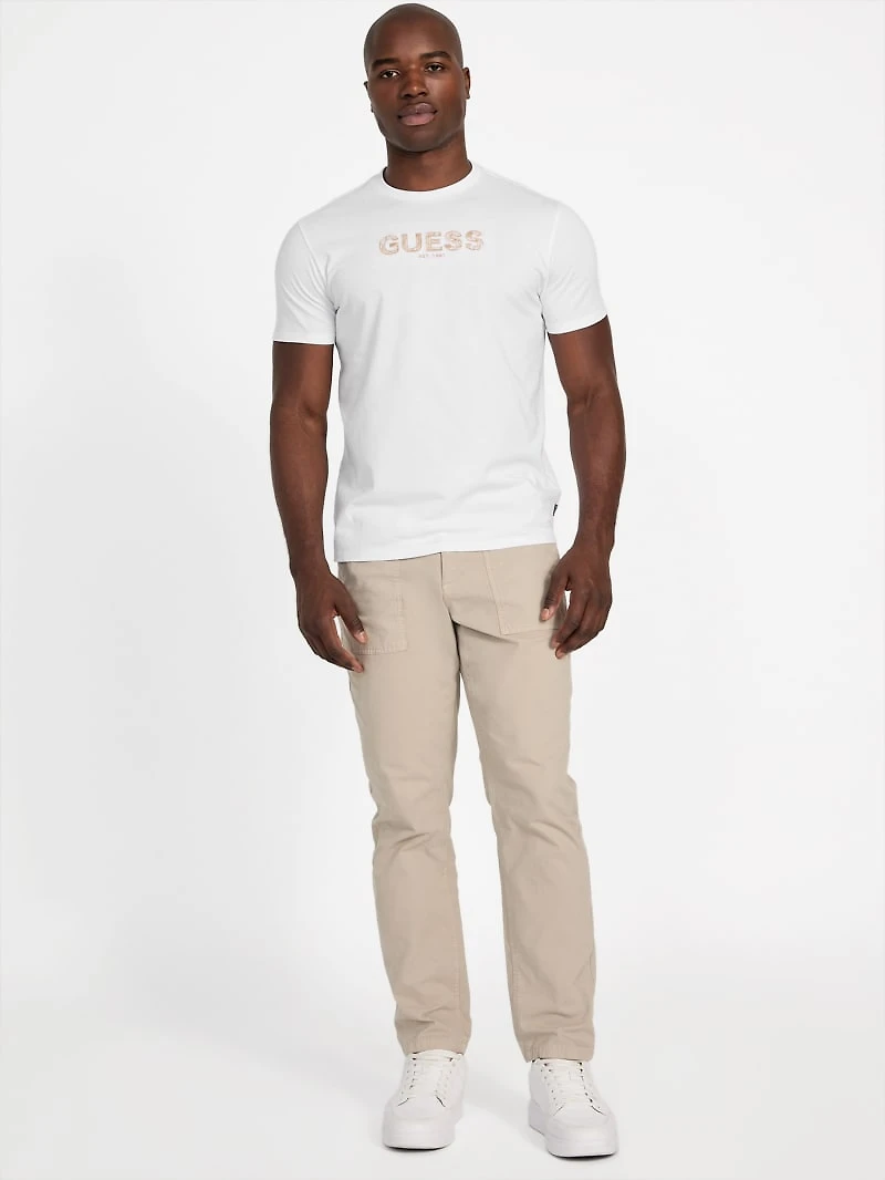 Eco Embroidered Signature Tee