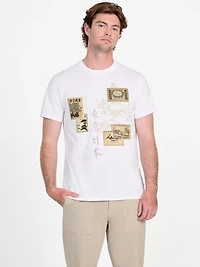 Eco Japanese Stamps Tee