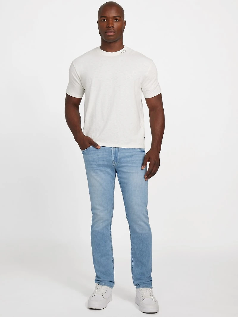 David Floral Applique Tee