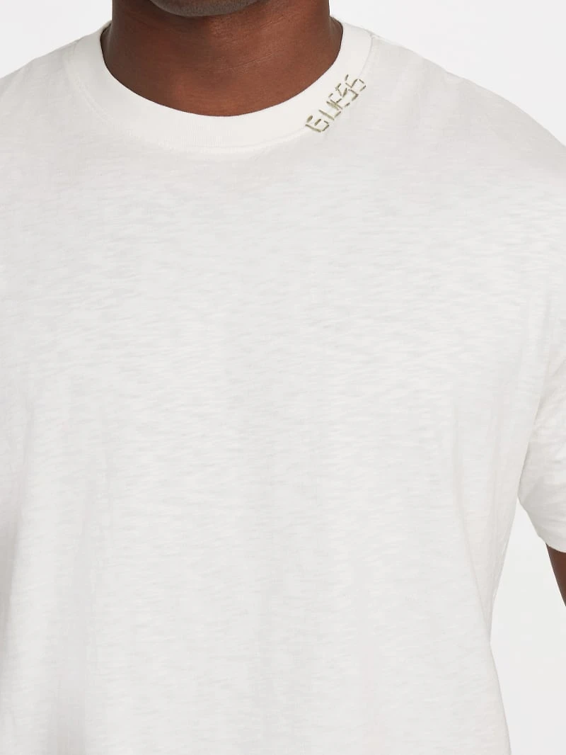 David Floral Applique Tee