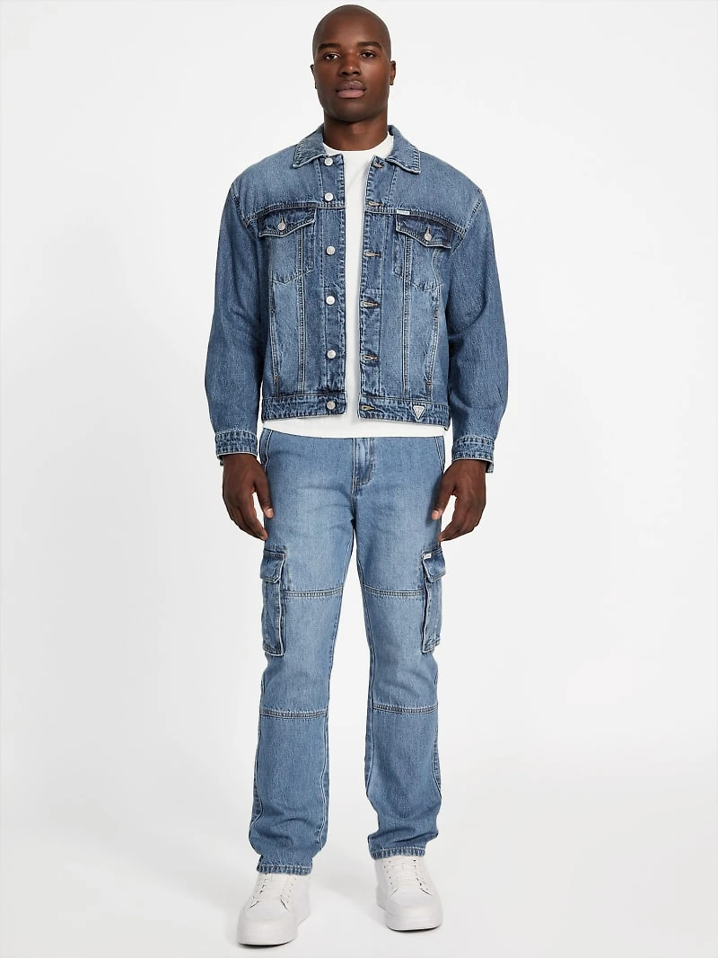 Relaxed Denim Trucker Jacket