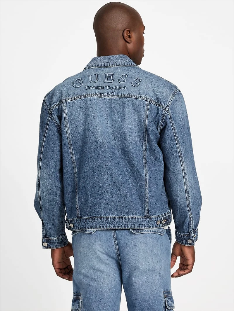 Relaxed Denim Trucker Jacket