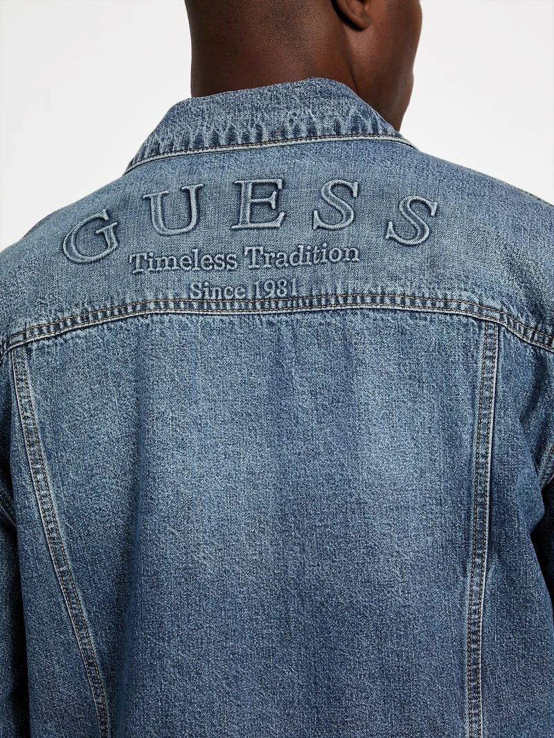 Relaxed Denim Trucker Jacket