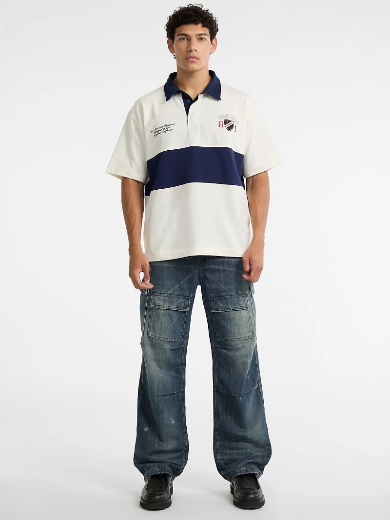 Logo Short-Sleeve Rugby Polo