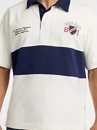 Logo Short-Sleeve Rugby Polo