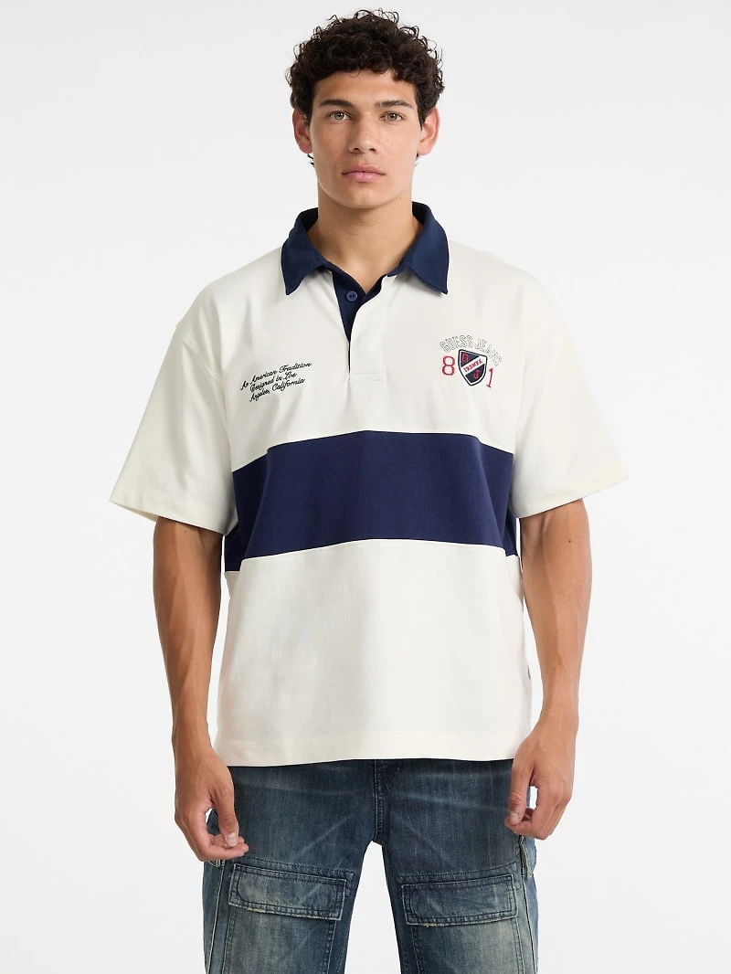 Logo Short-Sleeve Rugby Polo