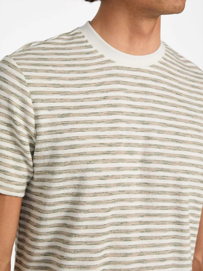 Baxter Striped Crewneck Tee