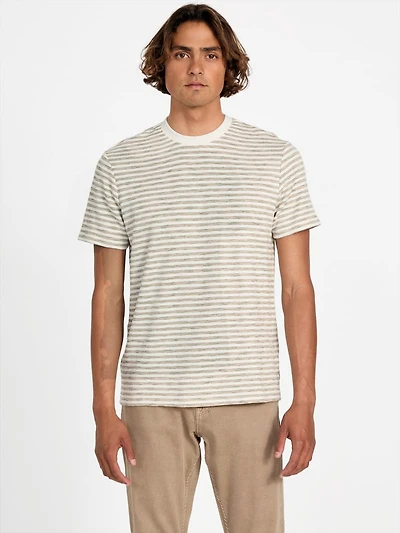 Baxter Striped Crewneck Tee