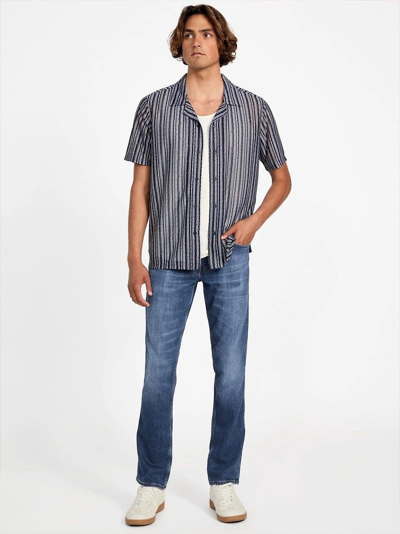 Wyatt Stripe Resort Shirt