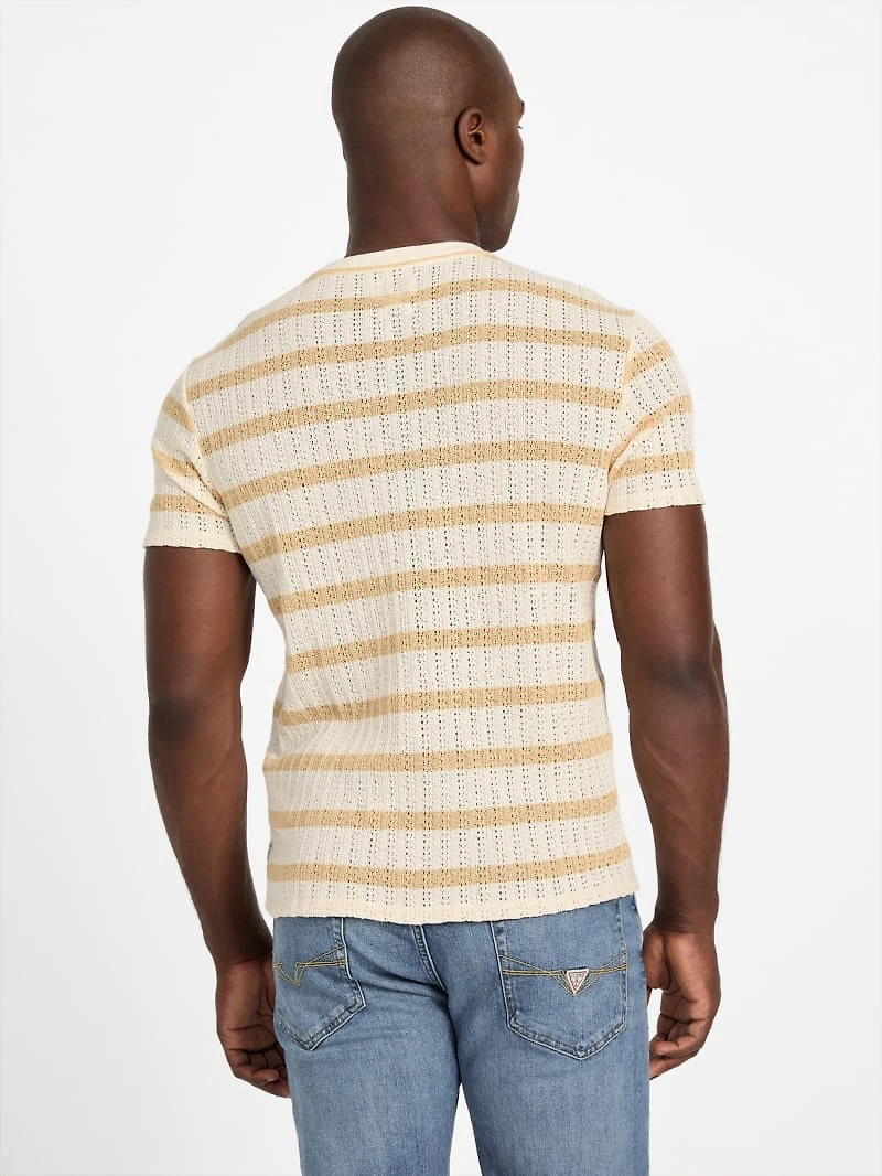 Elon Textured Crewneck Tee