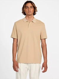 Eco Jacquard Logo Collar Polo