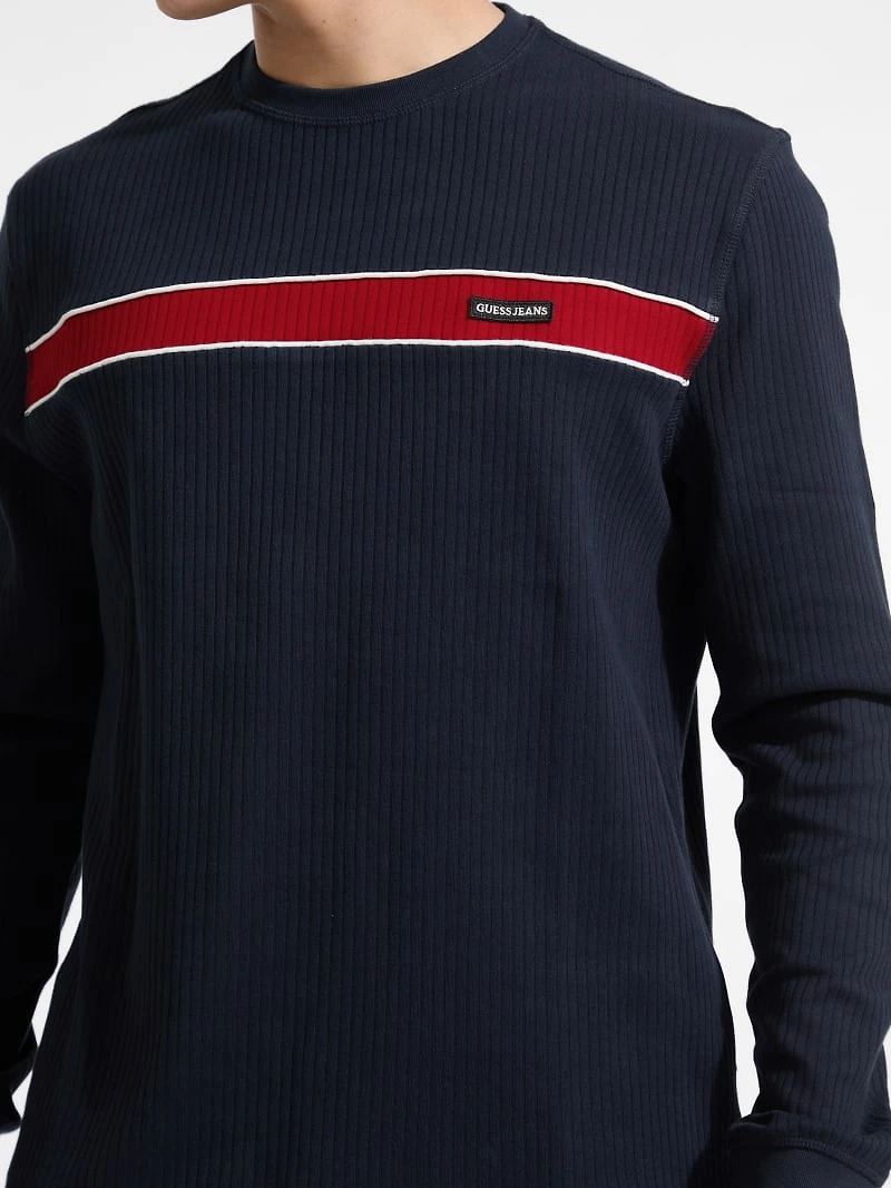 Ribbed Long-Sleeve Tee