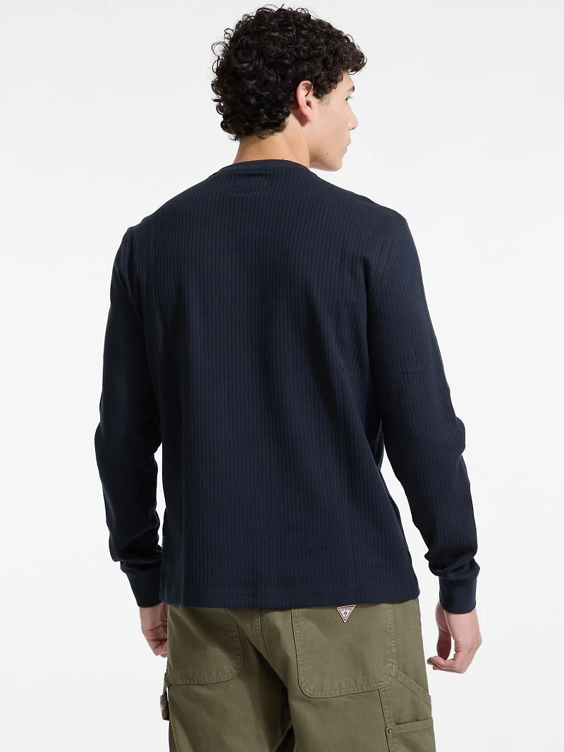 Ribbed Long-Sleeve Tee