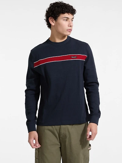Ribbed Long-Sleeve Tee