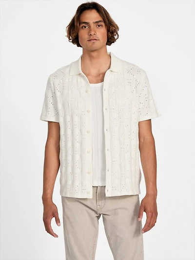 Topanga Pointelle Shirt