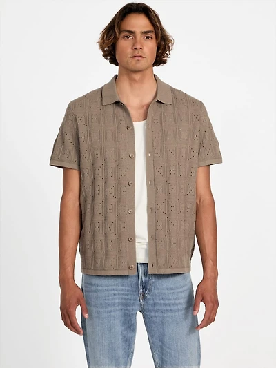 Topanga Pointelle Shirt