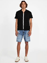 Topanga Pointelle Shirt
