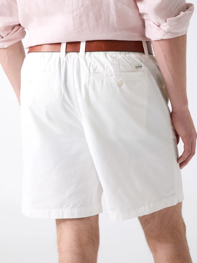 Poplin shorts