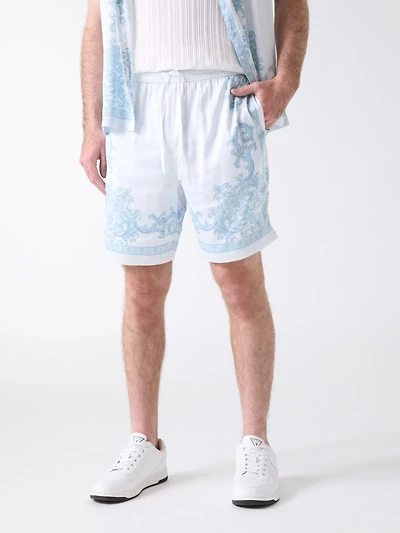 Embroidered shorts