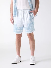 Embroidered shorts