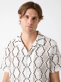 Crocheted shirt