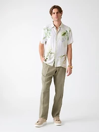 Printed viscose shirt