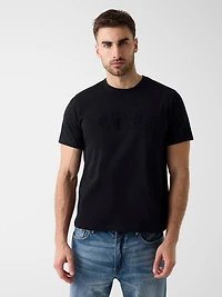 Cotton-blend t-shirt