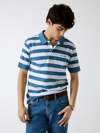 Striped polo