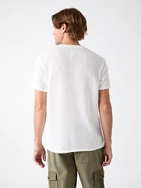 Knitted t-shirt