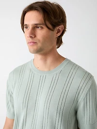 Knitted t-shirt