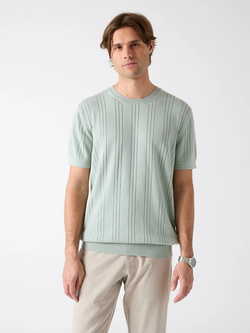 Knitted t-shirt