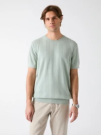 Knitted t-shirt