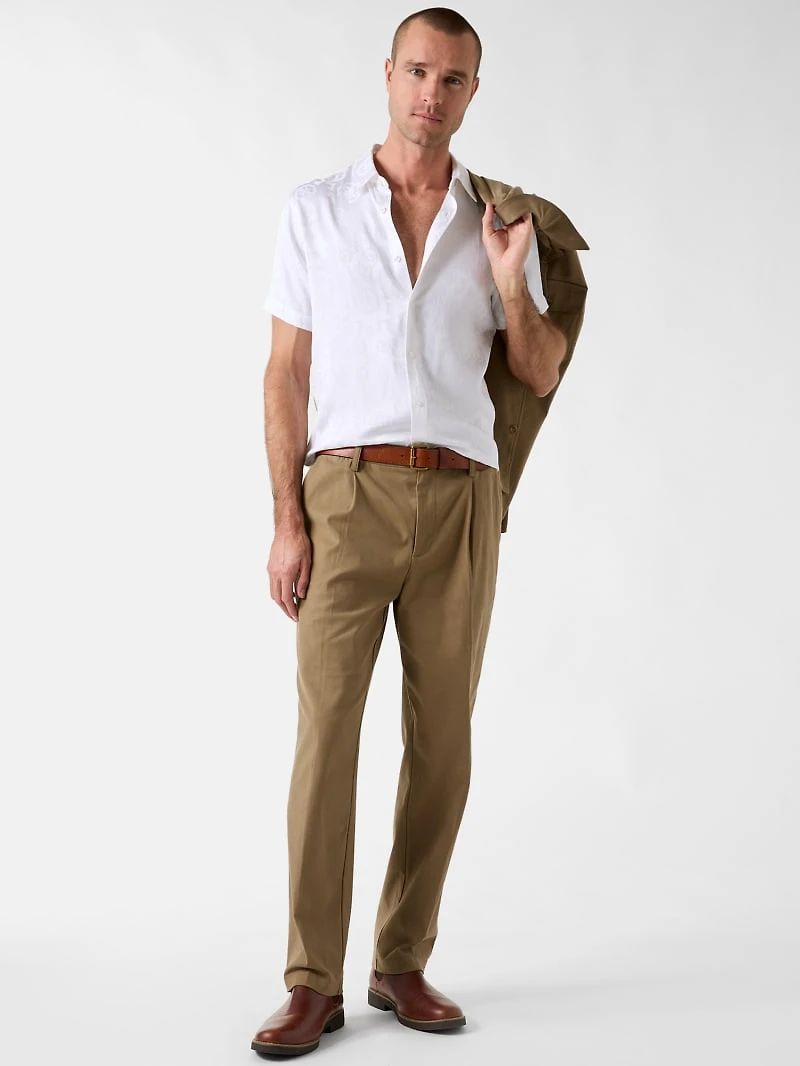 Lion Peony Jacquard Shirt