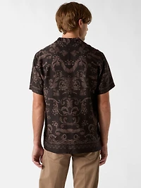 Baroque Border Print Shirt