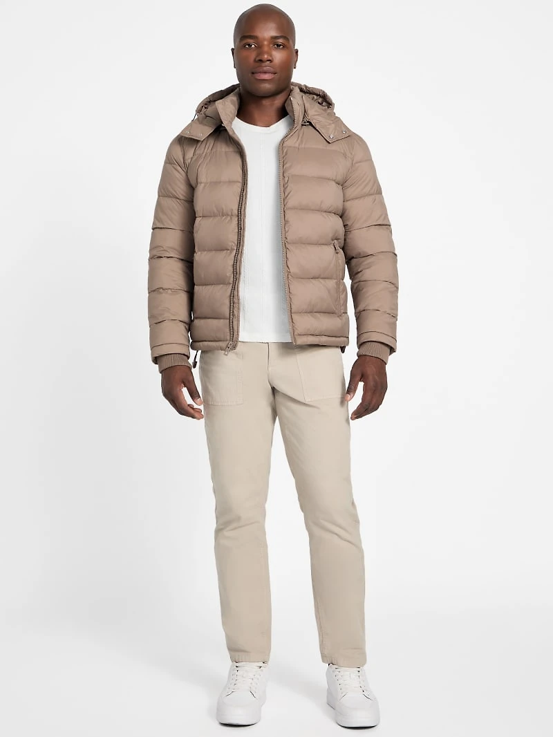 Glacier Matte Nylon Puffer Jacket