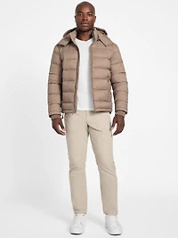 Glacier Matte Nylon Puffer Jacket