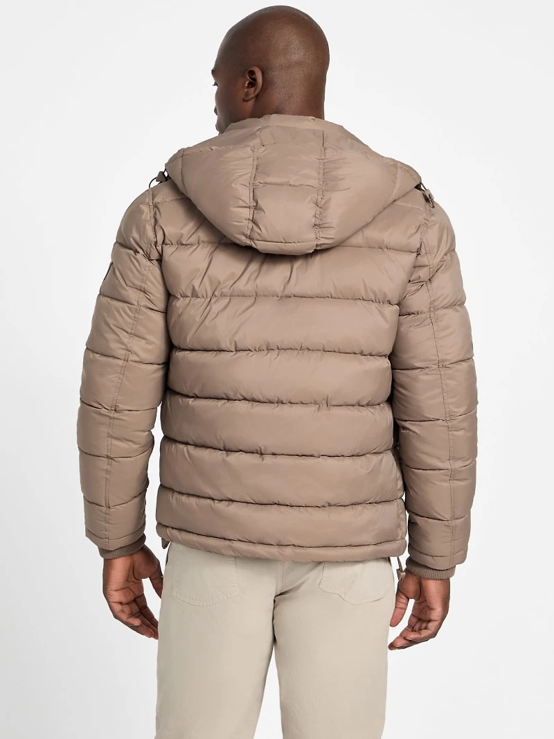Glacier Matte Nylon Puffer Jacket