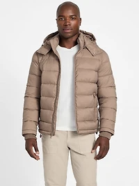Glacier Matte Nylon Puffer Jacket
